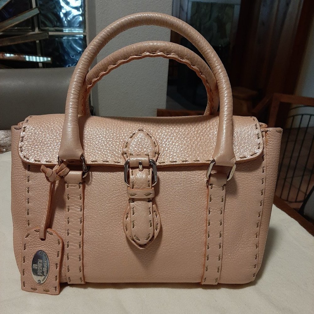 Fendi Selleria Mini Linda Satchel Tote